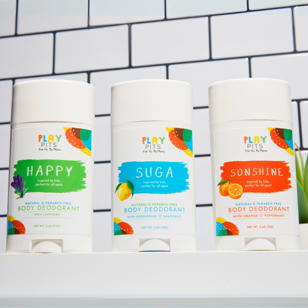 SONSHINE: Orange & Peppermint  | Kids Natural Deodorant - Play Pits