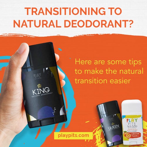 Transitioning to Natural Deodorant? Here are some best practices to make the transition easy!